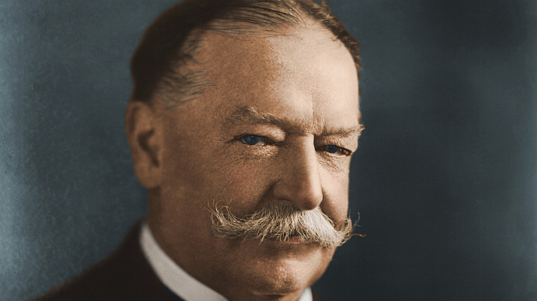 William Howard Taft staring ahead in photo