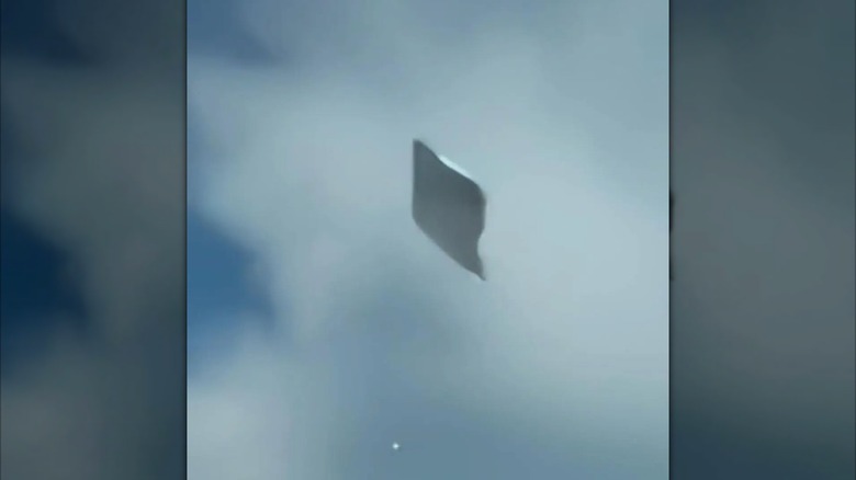 Screenshot of object from Jorge Arteago UFO video.