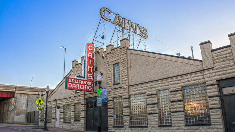 Exterior of Cain's Ballroom, 2020