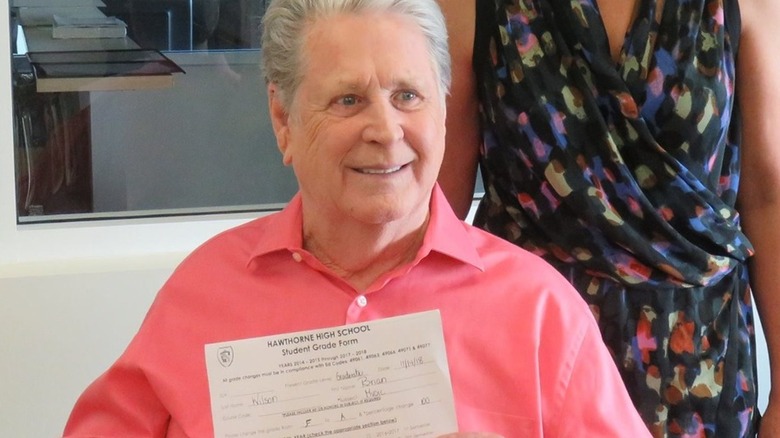 Brian Wilson with changed grade