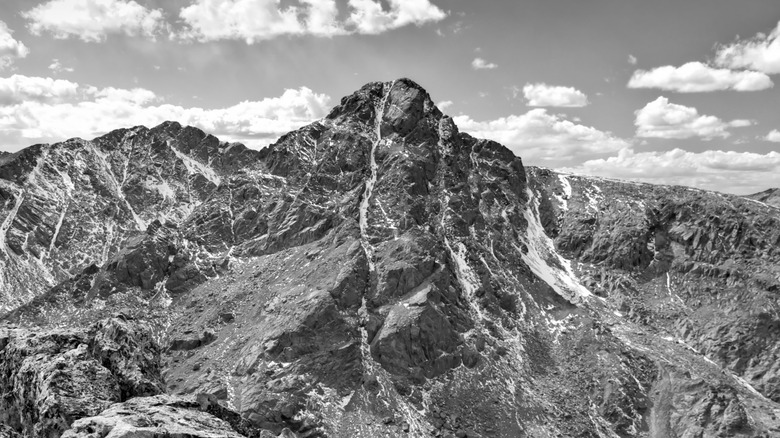 Mount of the Holy Cross with snow