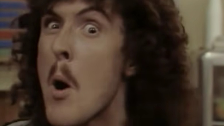 A still of Weird Al Yankovic from the I Love Rocky Road video