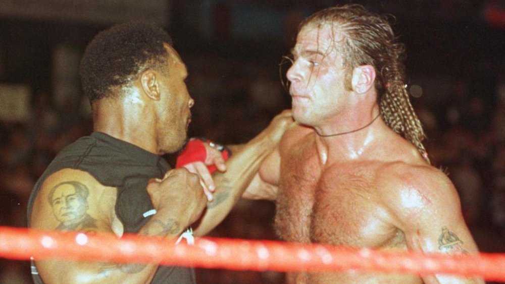 Mike Tyson and Shawn Michaels