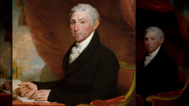 james monroe official potrait