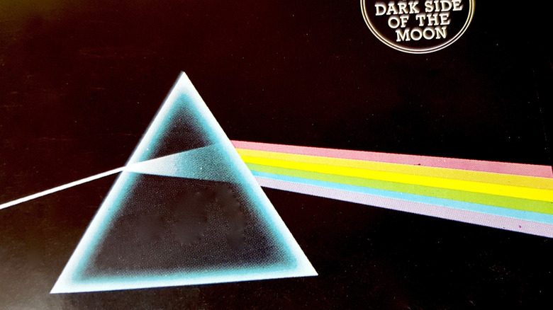 cover of Pink Floyd's Dark Side of the Moon album