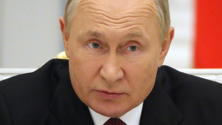 Russian president Vladmir Putin