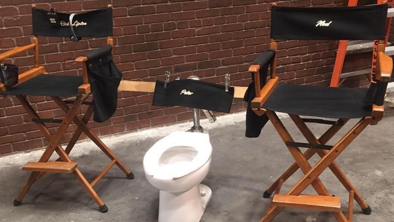 Tom Holland's set chair