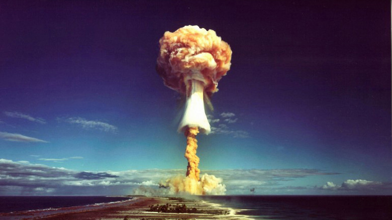 nuclear test in french polynesia