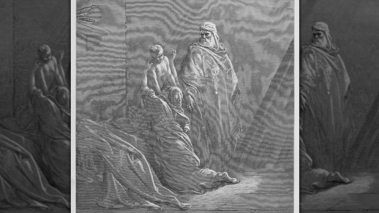 Elijah raises boy from dead