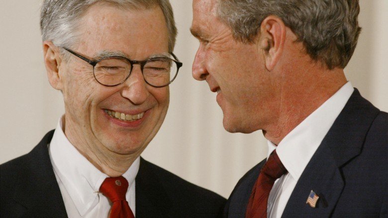mister rogers george w bush