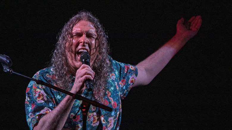 Al Yankovic performing in 2022
