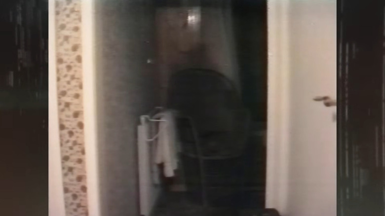 Shadowy blur in chair, as shown on "The Proof is Out There"