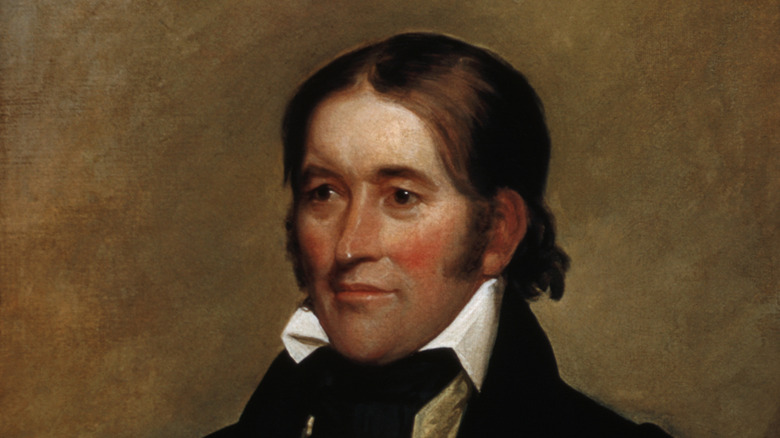 John Neagle portrait of Davy Crockett