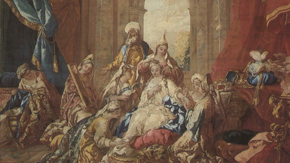 La Toilette d'Esther painting