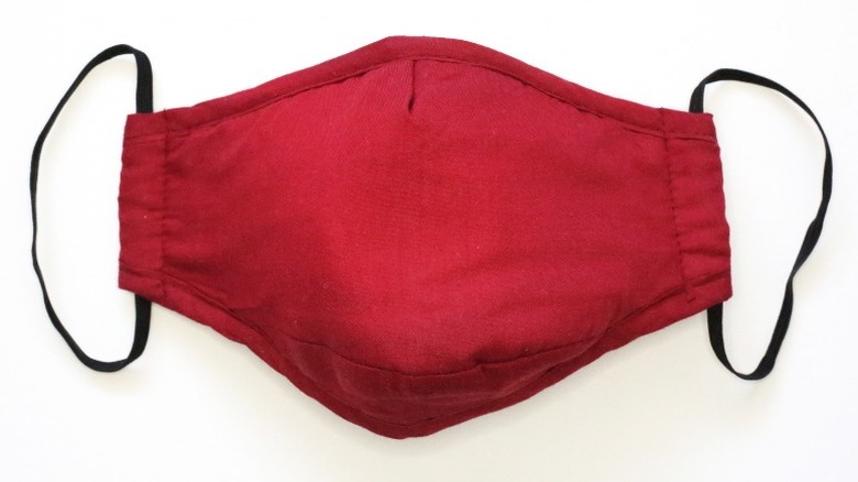 red mask