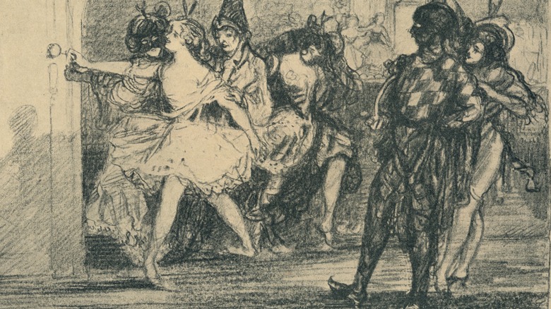 Actors at dance