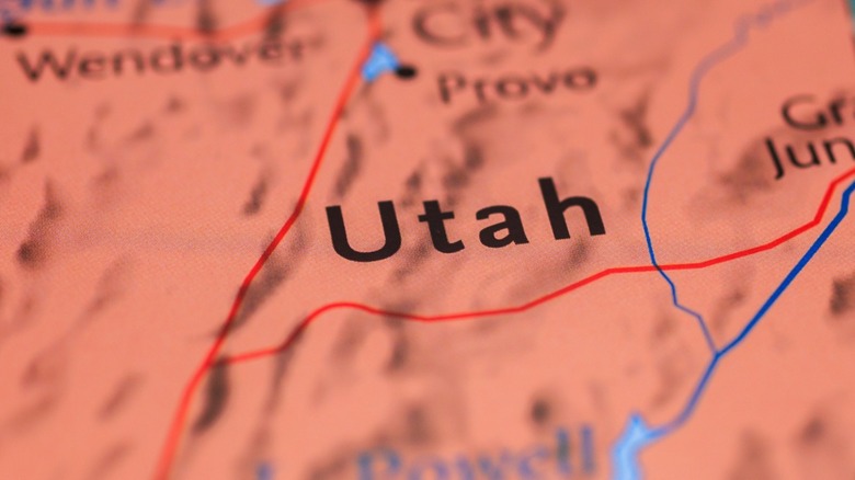 Map of Utah