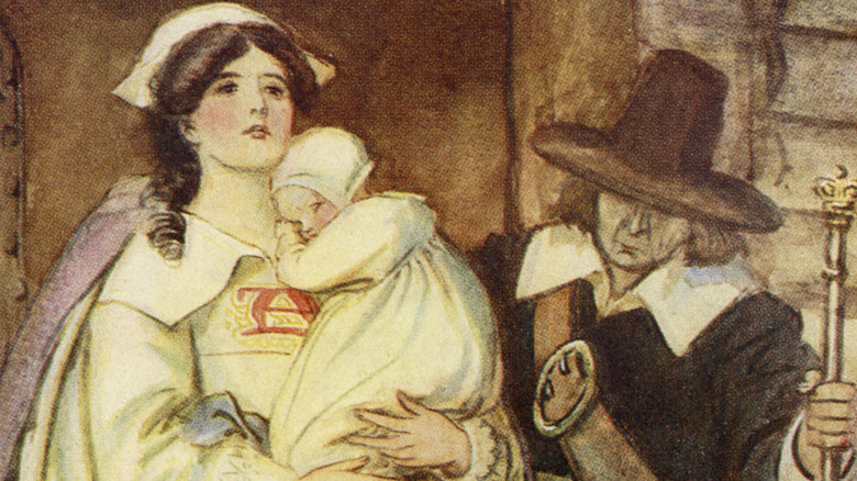 The scarlet letter