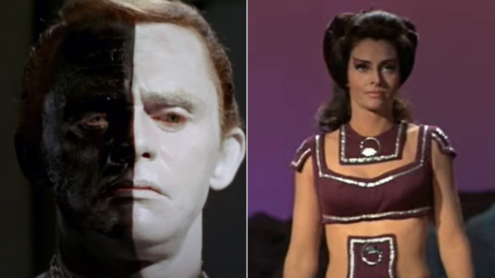 Frank Gorshin and Lee Meriwether