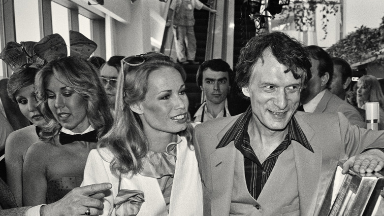 Hugh Hefner and Sondra Theodore