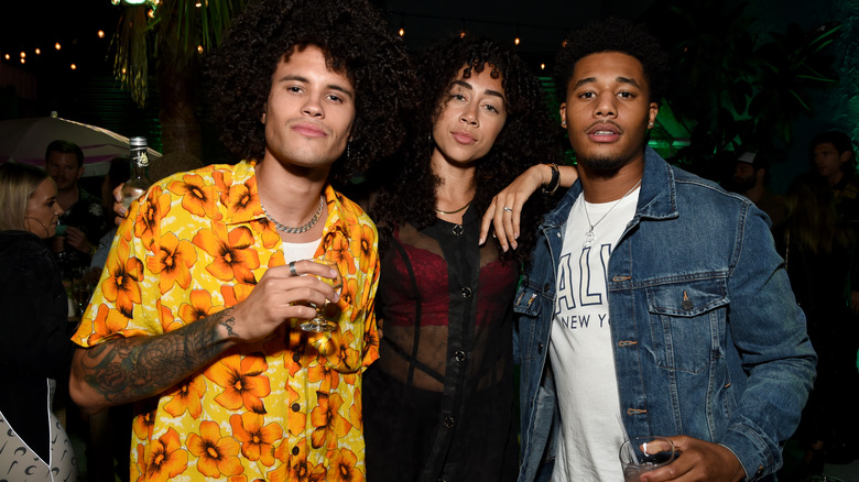 Guests at a Playboy party