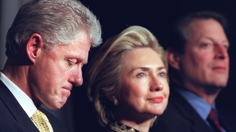 President Bill Clinton, Hillary Clinton, Al Gore, impeachment