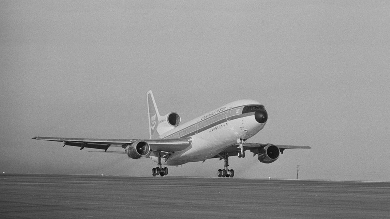 Jetliner takes off in 1970