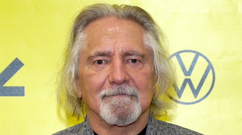 Geezer Butler smiling
