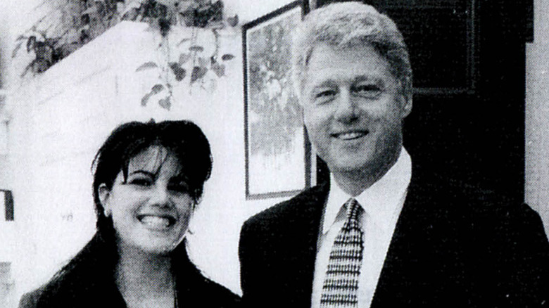 Monica Lewinsky and Bill Clinton