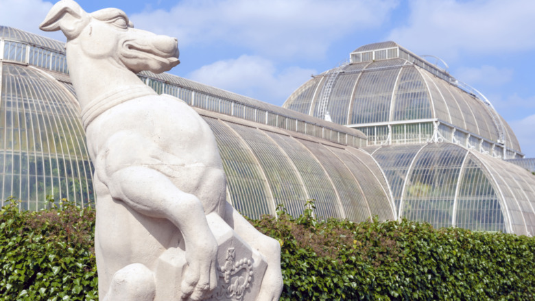 queen's beasts kew greyhound