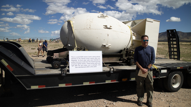 Atomic Bomb casing identical to Fatman