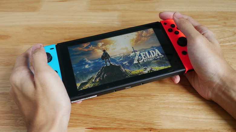 The Legend of Zelda Breath of the Wild on Switch