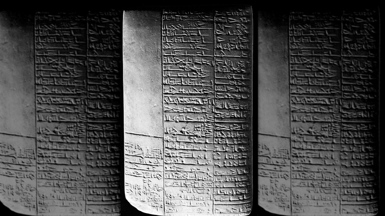 Cuneiform medical tablet