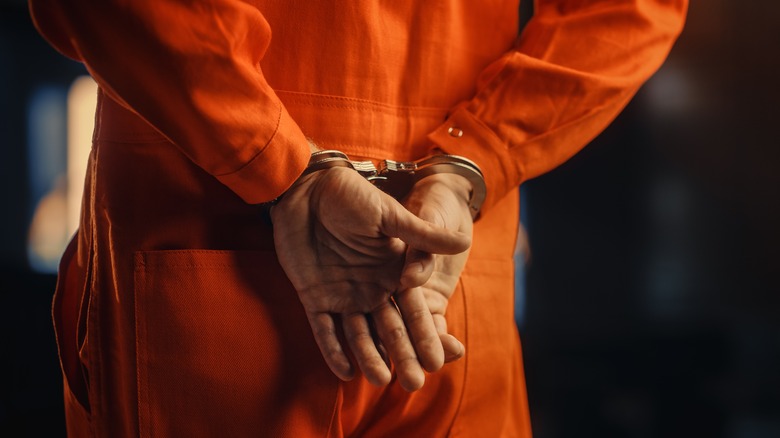 Handcuffed man 