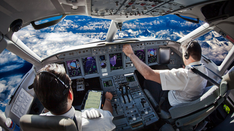 Pilots flying