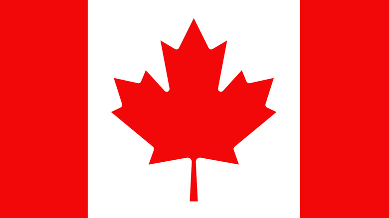 The Canadian flag