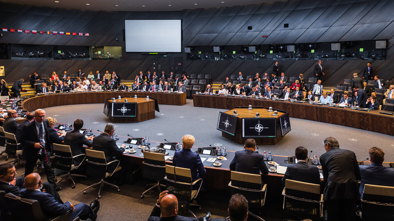 World leaders attending NATO summit