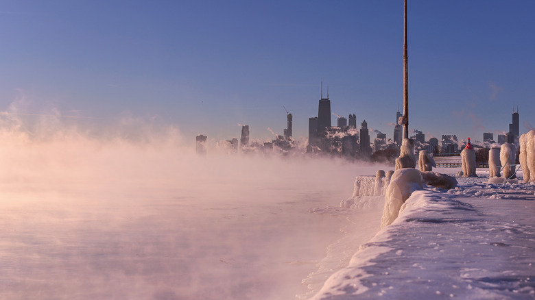 polar vortex in the city