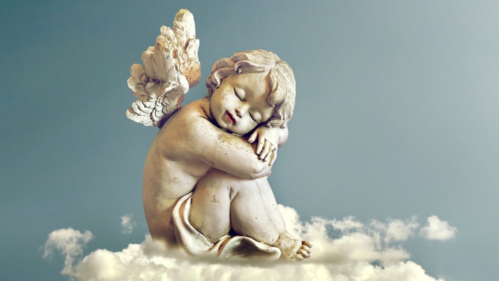 Angel sleeping