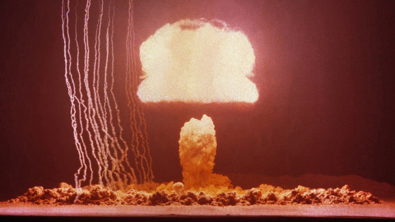 nuclear explosion