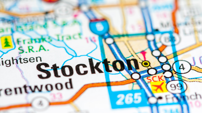 Stockton map 