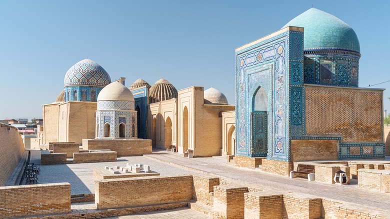 Shah-i-Zinda mausoleums in Uzbekistan