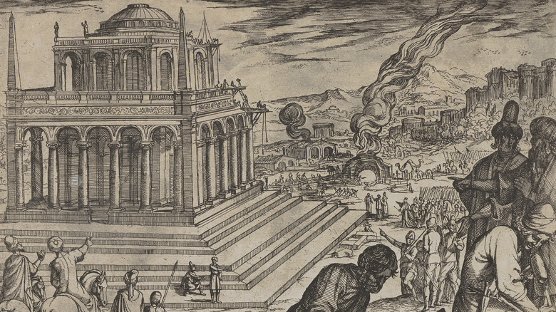 Mausoleum at Halicarnassus illustration