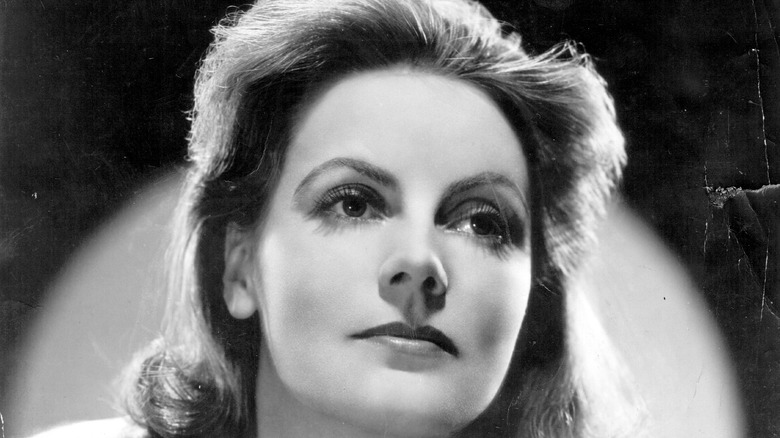 Greta Garbo Posing 