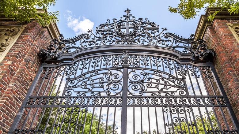 Harvard University Iron gates