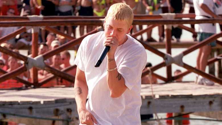 Eminem performing at Spring Break