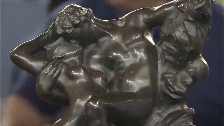 Rodin's sculpture "Eternal Spring" 
