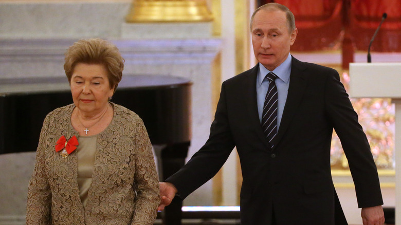 Vladimir Putin + Anastasia Yeltsina