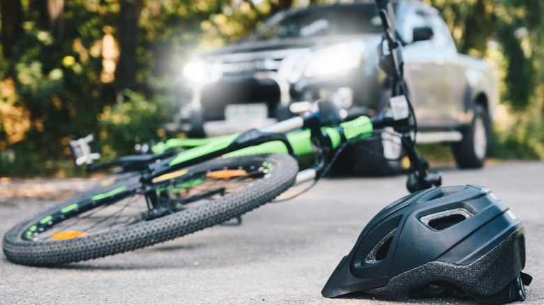 bike and truck