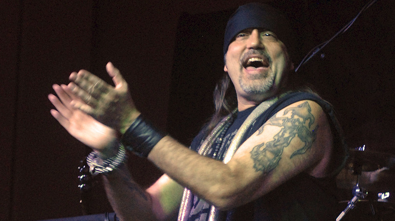 Musician Danny Koker on stage